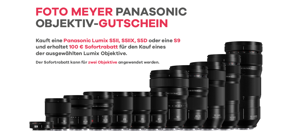 FOTO MEYER PANASONIC OBJEKTIV GUTSCHEIN