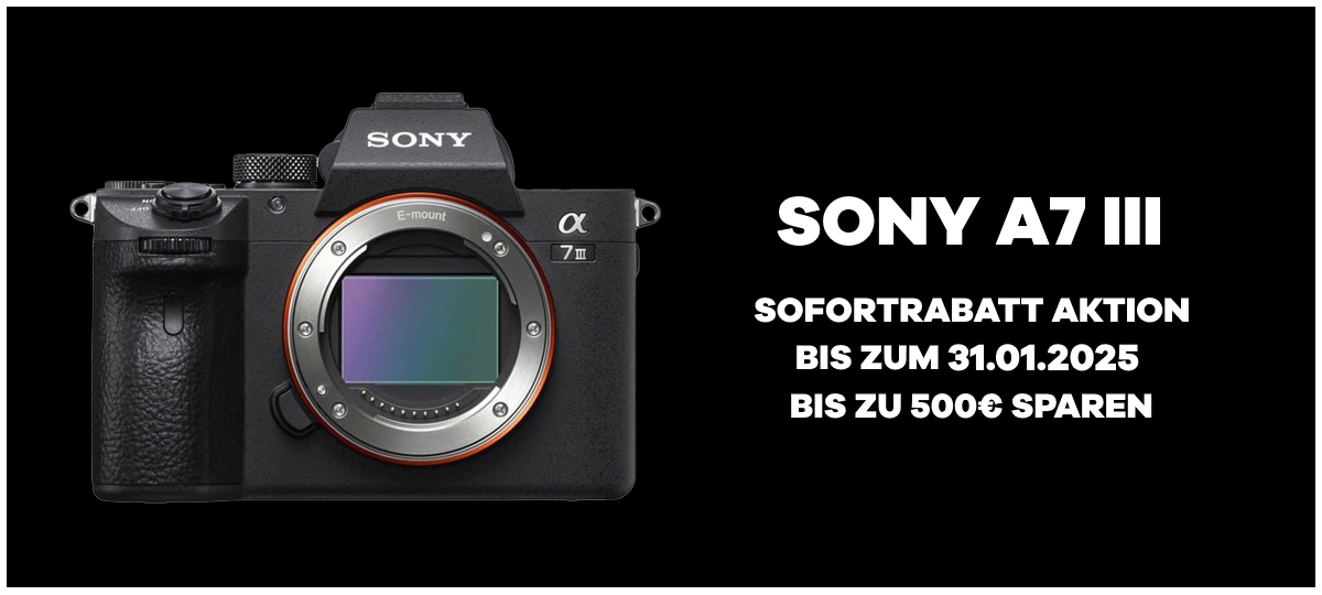 SONY A7 III SOFORTRABATT