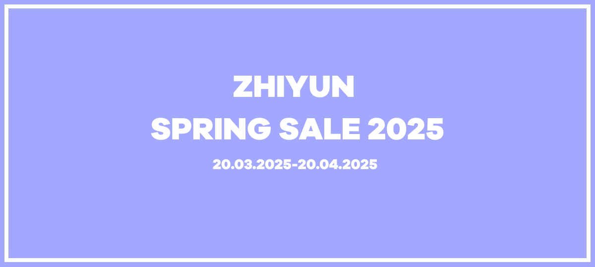 ZHIYUN SPRING SALE