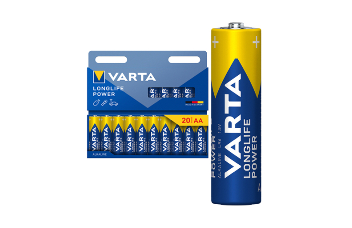 Varta Mignon Longlife Power (AA/LR06), 20er Pack