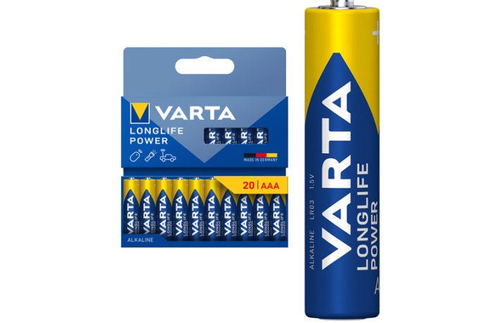 Varta Micro Longlife Power (AAA/LR3), 20er Pack