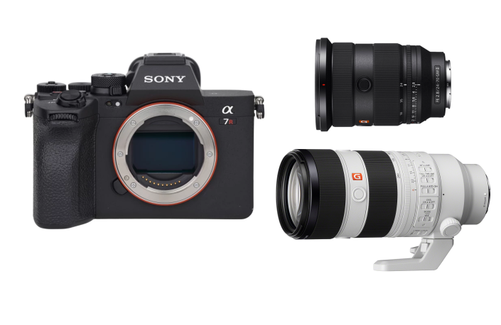 Sony Alpha ILCE-7R V Kit + SEL FE 24-70/2,8 GM II + SEL FE 70-200/2.8 GM II