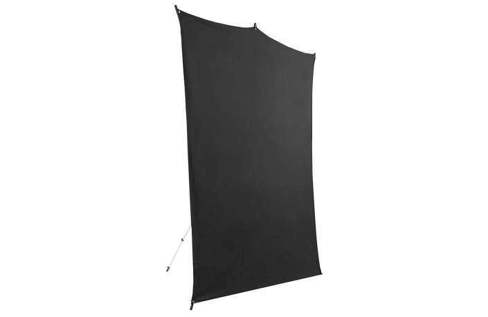 SAVAGE Hintergrund Travel Kit Schwarz 1,52 x 2,13 m