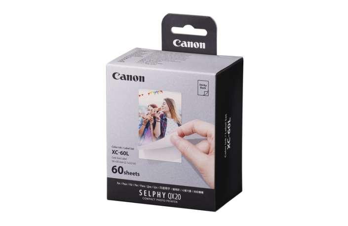 Canon XC-60L Sticker/Ink Set 60 Blatt im Kreditkartenformat (54x85 mm)