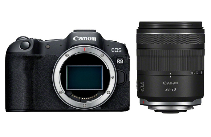 Canon EOS R8 Gehäuse + RF 28-70/2.8 IS STM (400€ Sofortrabatt im Warenkorb)