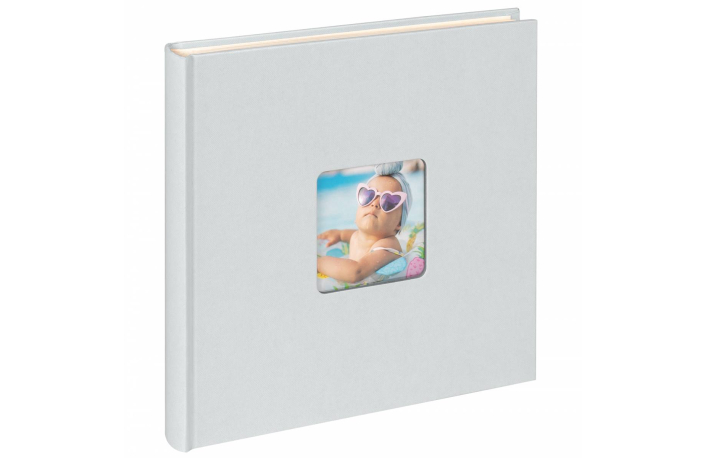 Walther Album Fun 26x25 cm Baby Selection hellblau, 40 S.