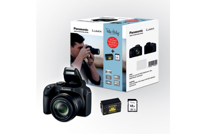 Panasonic Lumix DC-FZ82DE-K Special Edition (incl. PH 64 GB SDXC + Patona DMW-BMB9 Akku)