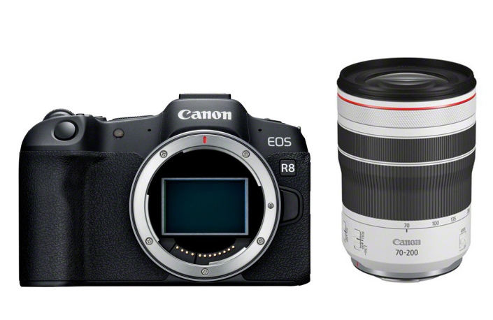 Canon EOS R8 Kit + RF 70-200 mm F4 L IS USM